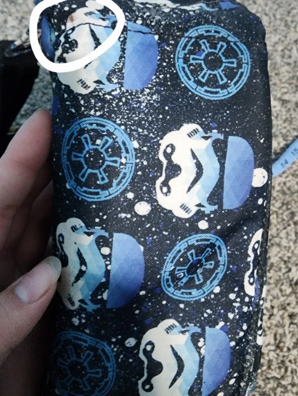 Kipling x Disney Star Wars Seoul Backpack - Stormtrooper Print (No Charm)
